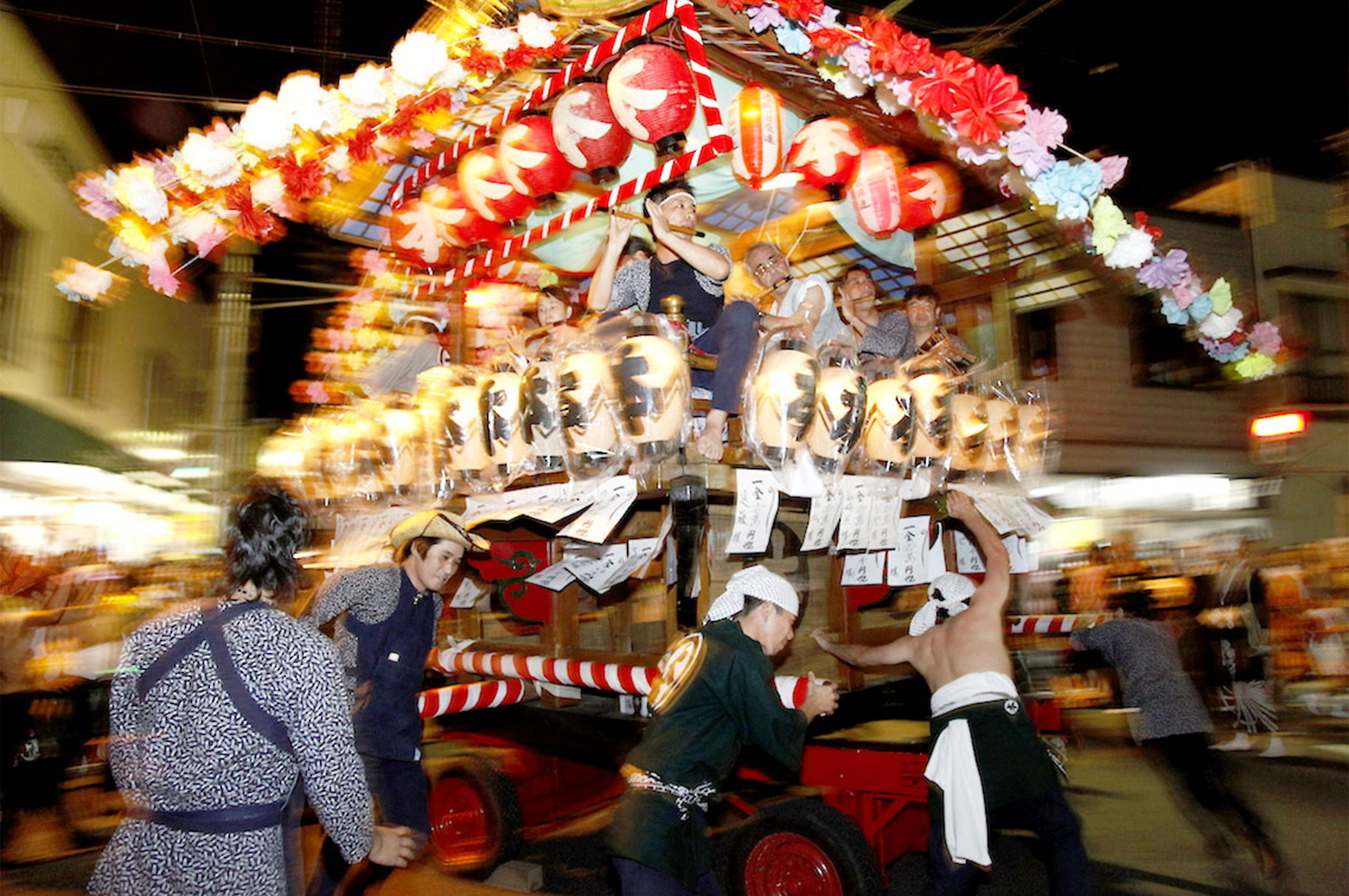 400年以上続く歴史のある祭りぐるぐる回る山車は必見！江戸崎祇園祭Things to do