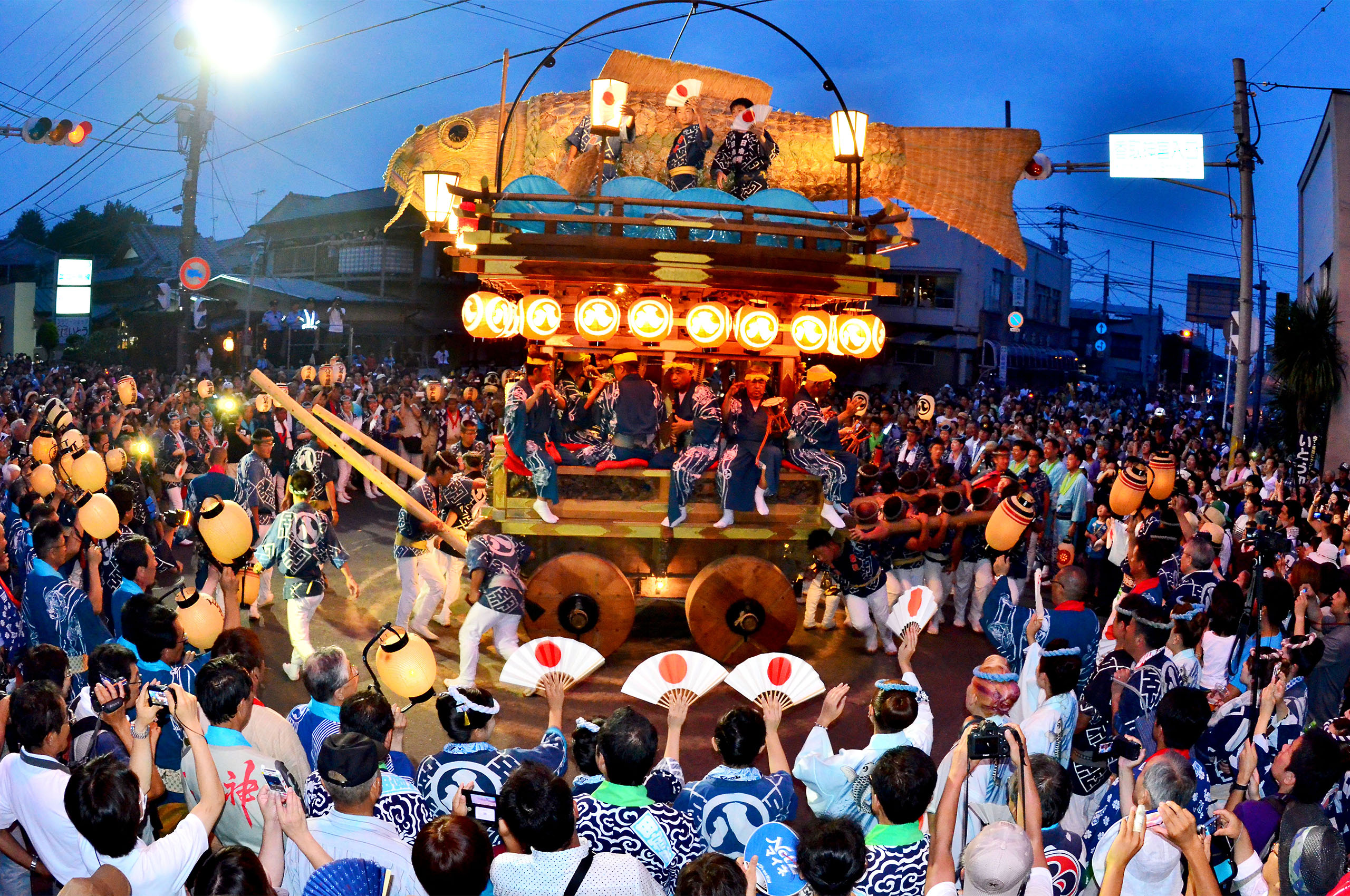Sawarano Taisai Natsu Matsuri Grand Festival Of Sawara Japanese Traditional Festival Calendar
