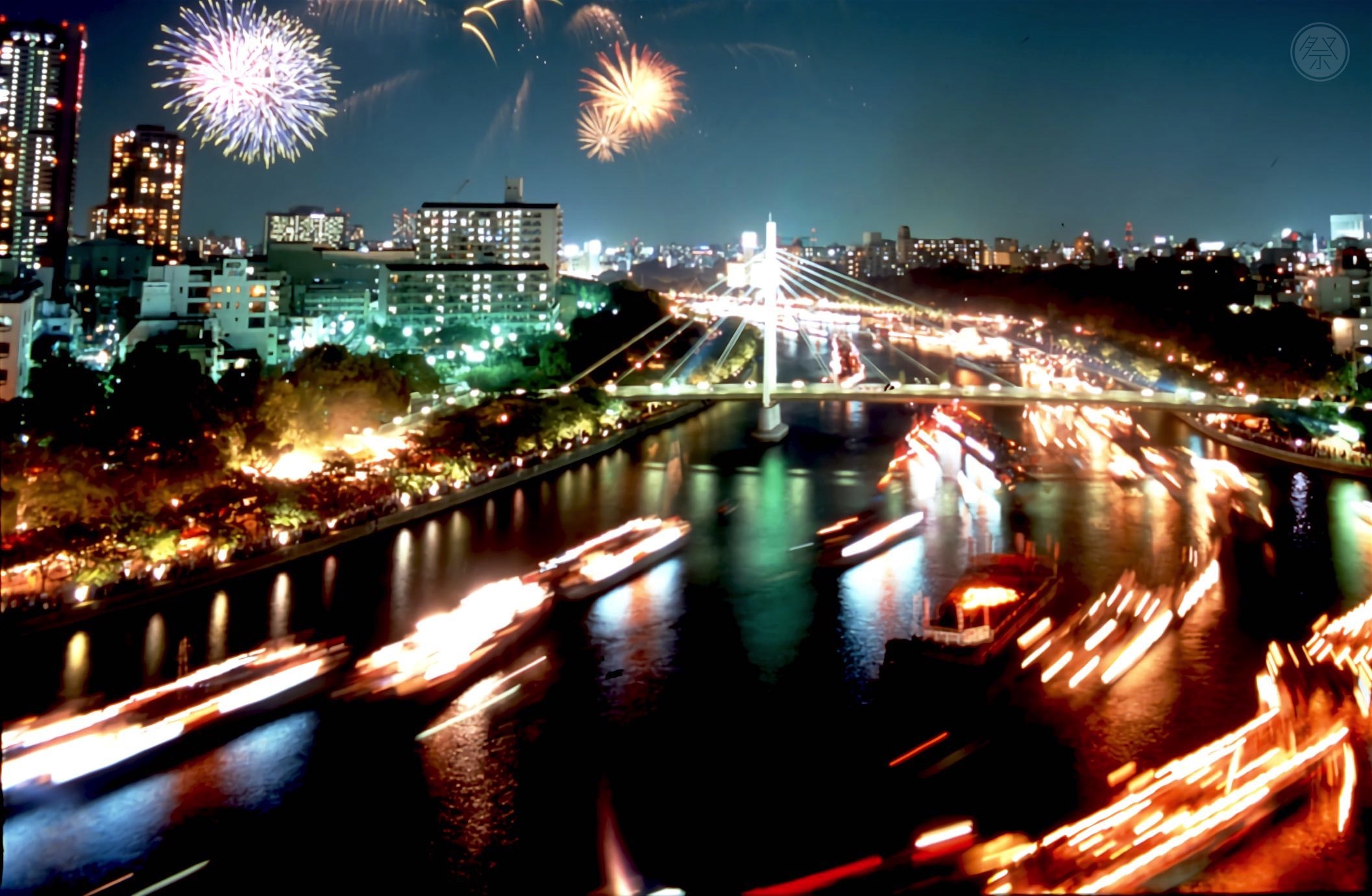 Tenjin Matsuri Japanese Traditional Festival Calendar