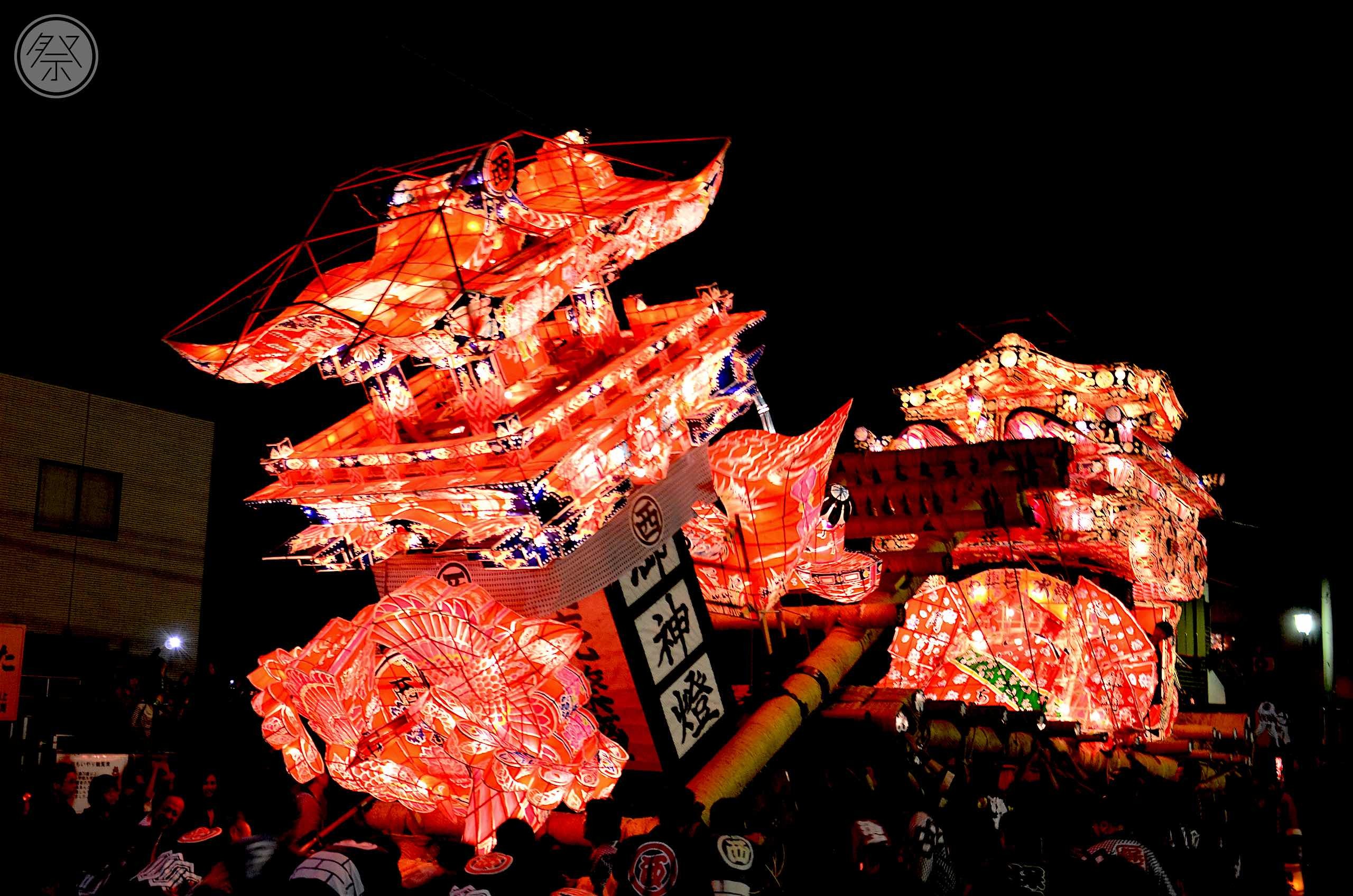 津沢夜高あんどん祭り | 日本のお祭カレンダー