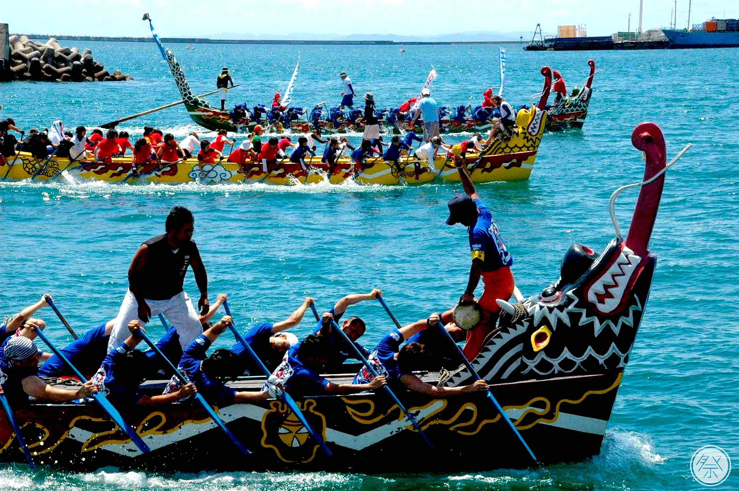Naha dragon boat race Japanese Traditional Festival Calendar