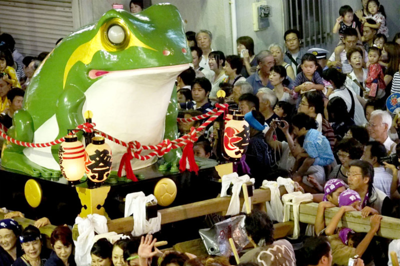 Noda Mikoshi Parade Japanese Traditional Festival Calendar