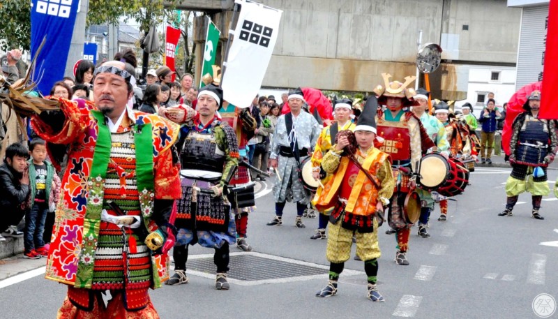 160 Reh Matsue Warrior Procession